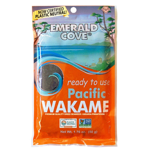 Emerald Cove Ready-to-Use Pacific Wakame, Dried Seaweed, 1.76 oz