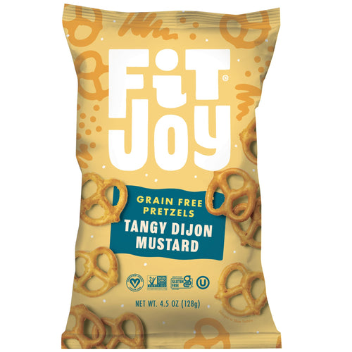 Fitjoy Tangy Dijon Mustard Pretzels, 4.5 oz