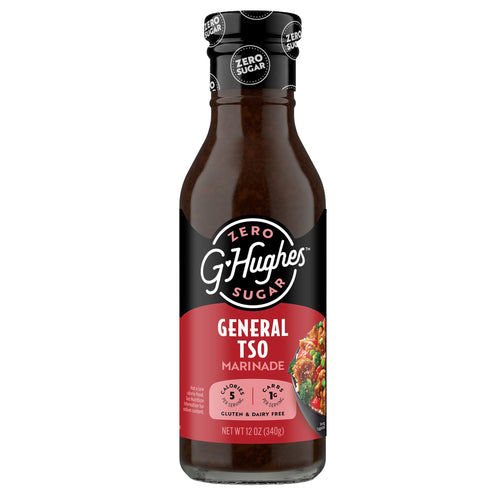 G Hughes Sugar Free General Tso Sauce, 12 oz