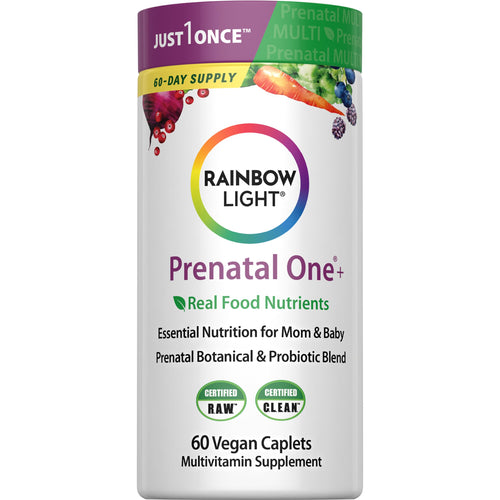 Rainbow Light Prenatal One Multivitamin for Women, 60 Caplets