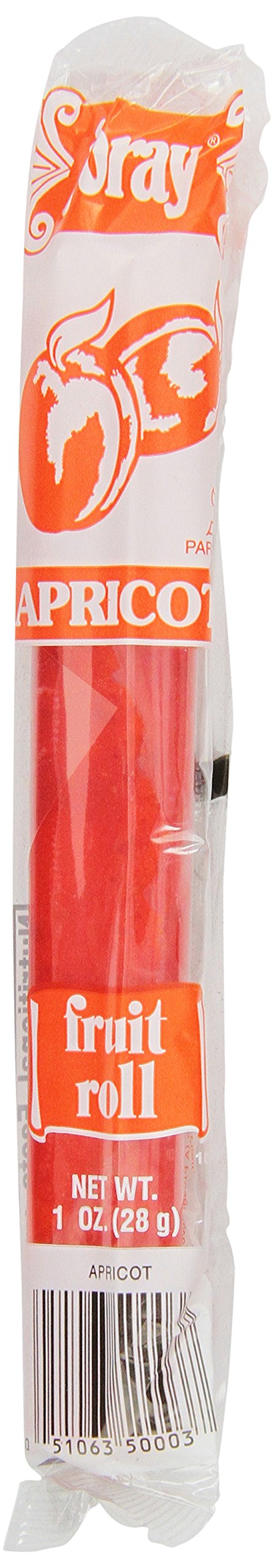Joray Apricot Fruit Roll, 0.75 oz (Pack of 48)
