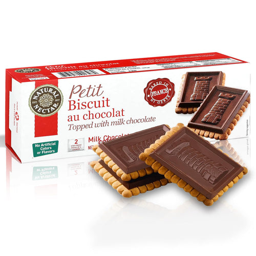 Natural Nectar Petit Biscuit Milk Chocolate, 5.29 oz