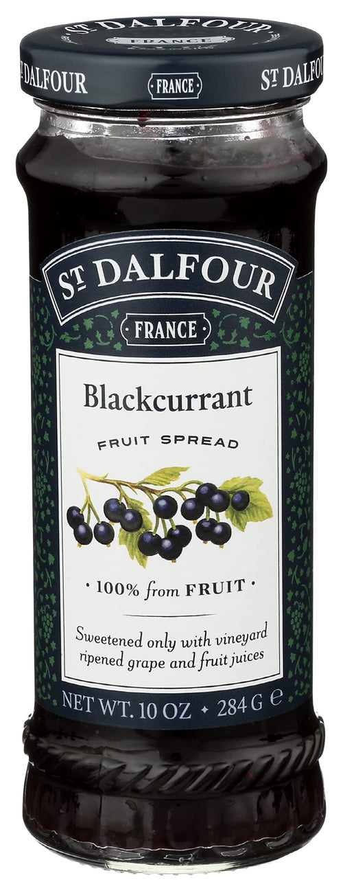 St Dalfour Black Currant Fruit Spread, 10 oz