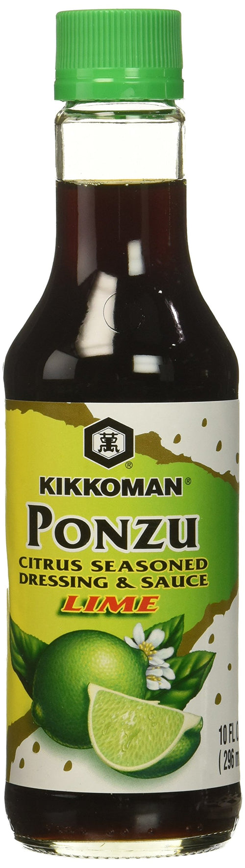 Kikkoman Ponzu Lime Sauce, 10 fl oz (Pack of 2)
