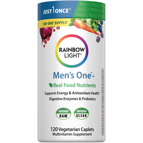 Rainbow Light Men's One Multivitamin, 120 Count