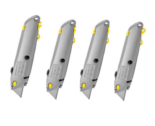 Stanley 10-499 QuickChange Retractable Utility Knife (Pack of 4)