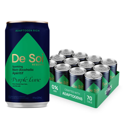 De Soi Purple Lune Mocktail Drink (12 Count)