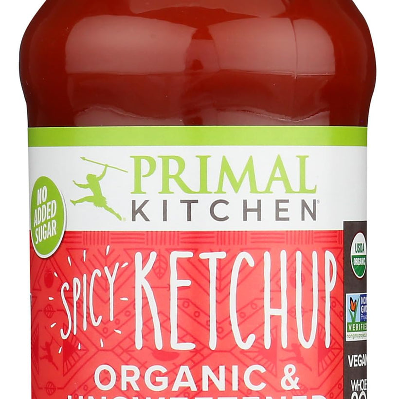 Primal Kitchen Organic Unsweetened Spicy Ketchup, 11.3 oz