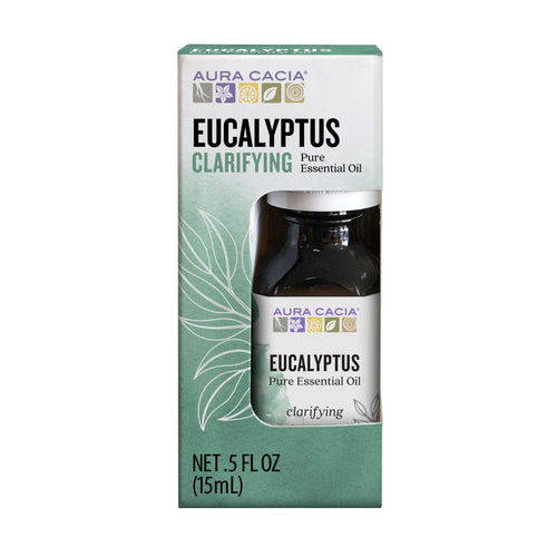 Aura Cacia Eucalyptus Essential Oil, 0.5 oz