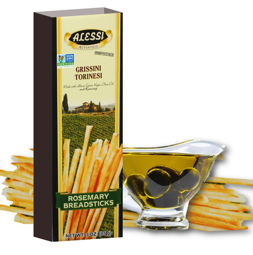 Alessi Rosemary Breadsticks, 3 oz (Pack of 12)