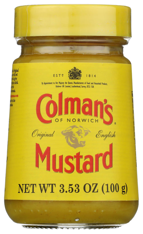 Colman's Original English Prepared Mustard, 3.53 oz