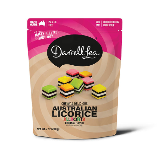 Darrell Lea Soft Australian Licorice, Allsorts, 7 oz