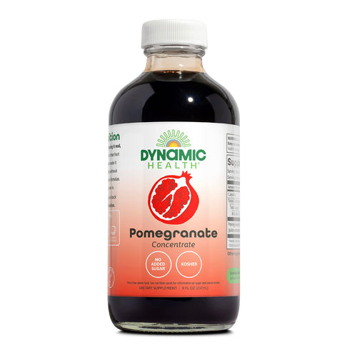 Dynamic Health Organic Pomegranate Juice Concentrate, No Added Sugar, 8 oz