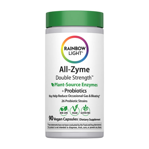 Rainbow Light Digestive Enzymes with 26 Probiotic Strains (90 Capsules)