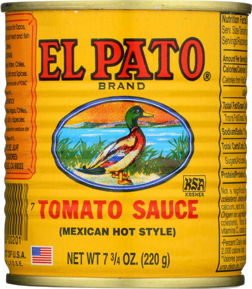 El Pato Hot Tomato Sauce, 7.75 oz