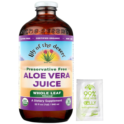 Lily of the Desert Aloe Vera Juice, Whole Leaf, Preservative Free