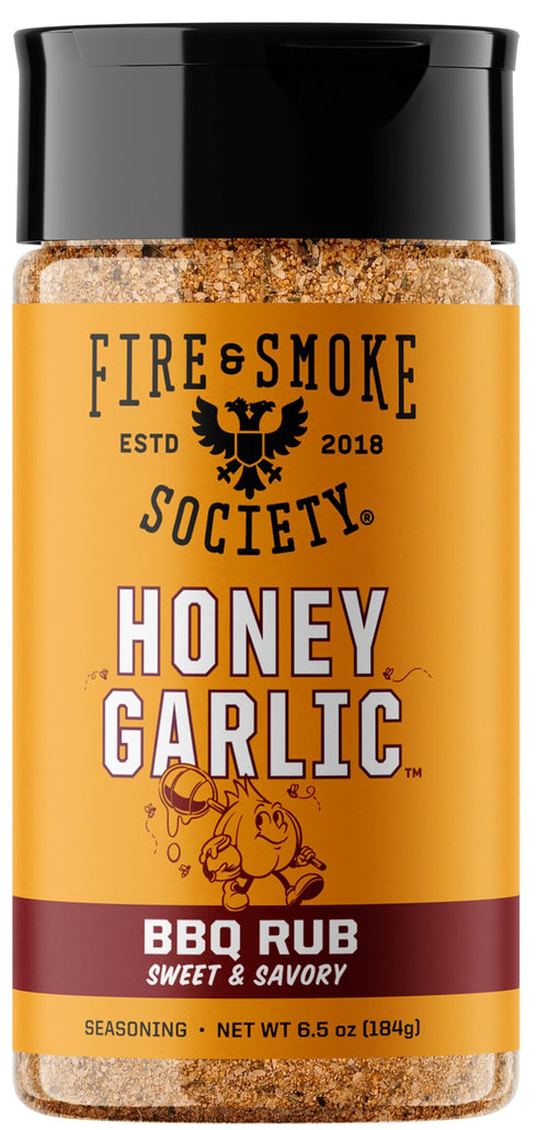Fire & Smoke Society Honey Garlic BBQ Rub, 6.5 oz