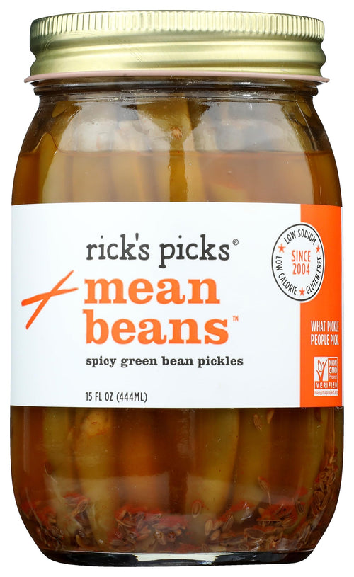 Rick's Picks Mean Beans Spicy Pickled Green Beans (1 Jar)