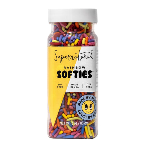 Supernatural Rainbow Softies Sprinkles, 3 oz