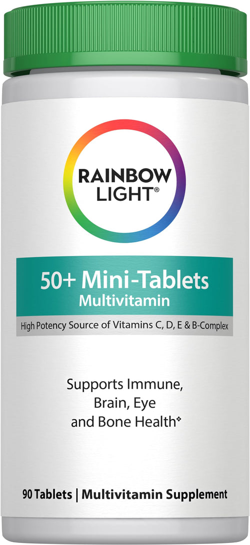 Rainbow Light 50+ Mini-Tablet Multivitamin (90 Mini-Tablets)