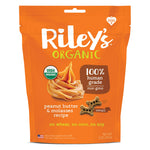 Riley's Organics Peanut Butter & Molasses Small Biscuit Dog Treats, 5 oz
