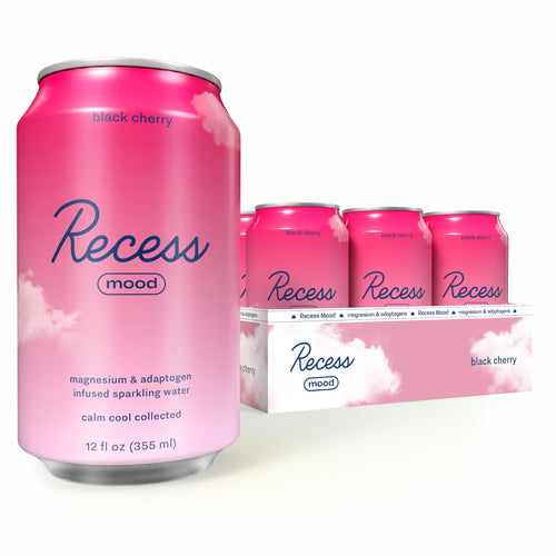 Recess Mood Calm Drink, Black Cherry (Pack of 12)