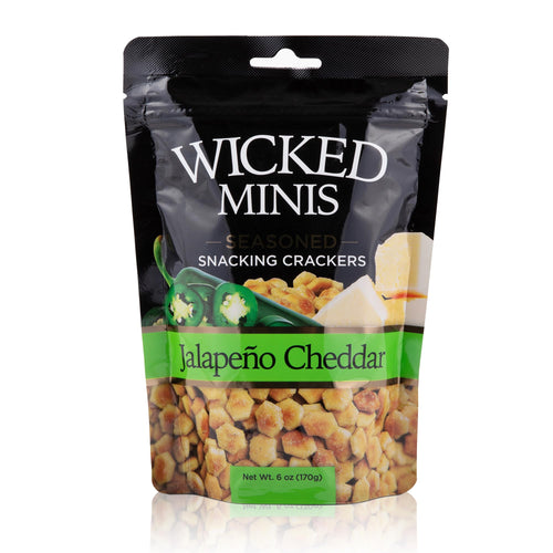 Wicked Minis Jalapeno Cheddar Soup & Oyster Crackers, 6 oz