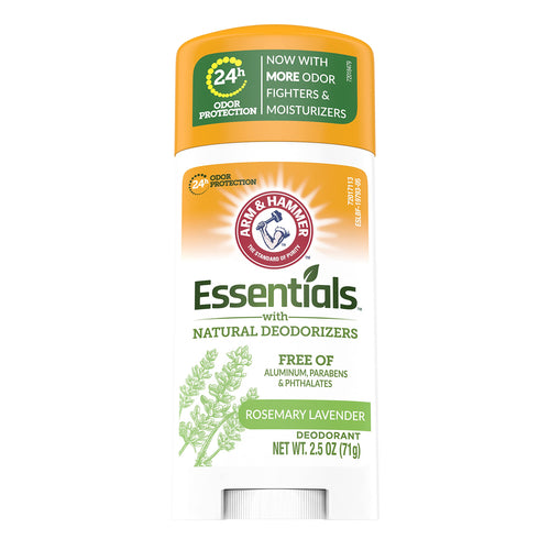 Arm & Hammer Essentials Deodorant, Rosemary Lavender, 2.5 oz