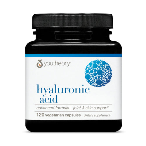 Youtheory Hyaluronic Acid Advanced Formula, 120 Vegetarian Capsules