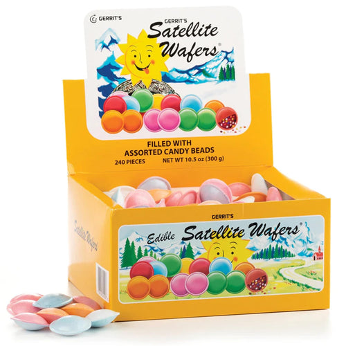 Gerrit's Satellite Wafers Candy (Pack of 240)