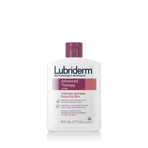 Lubriderm Advanced Therapy Moisturizing Lotion with Vitamins E and B5, 6 fl oz
