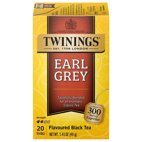 Twinings Earl Grey Tea, 20 Bags (Pack of 6)