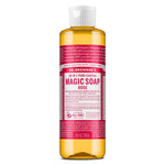 Dr. Bronner's Organic Liquid Soap, Rose, 8 oz