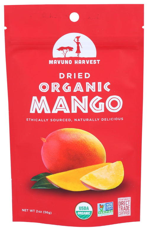 Mavuno Harvest Organic Dried Mango, 2 oz