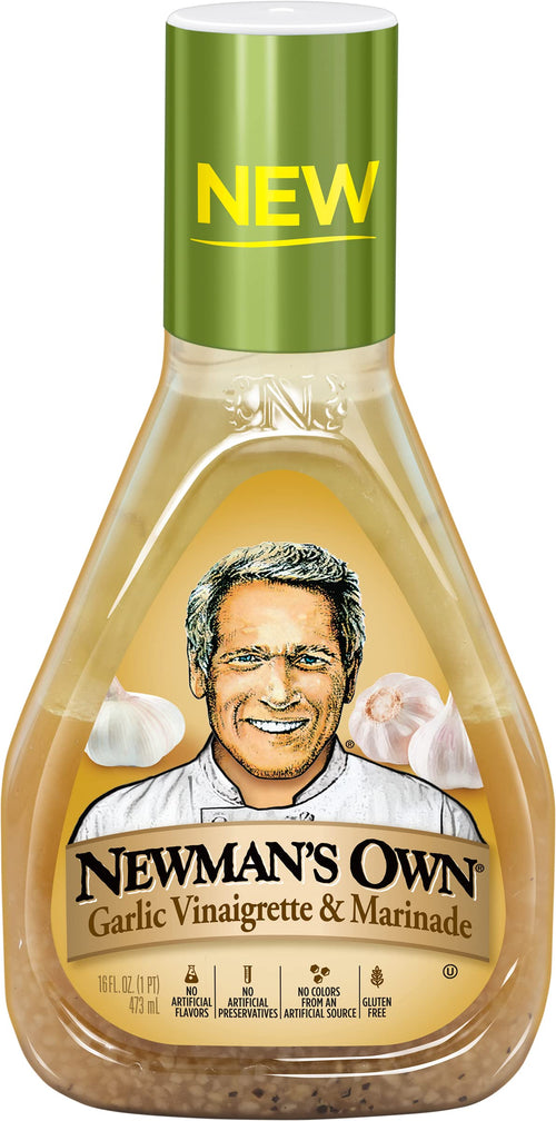 Newman's Own Garlic Vinaigrette and Marinade, 16 oz