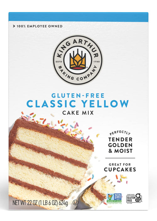 King Arthur Gluten-Free Yellow Cake Mix, 22 oz