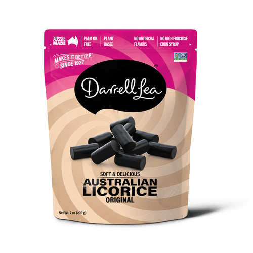 Darrell Lea Soft Australian Original Black Licorice, 7 oz