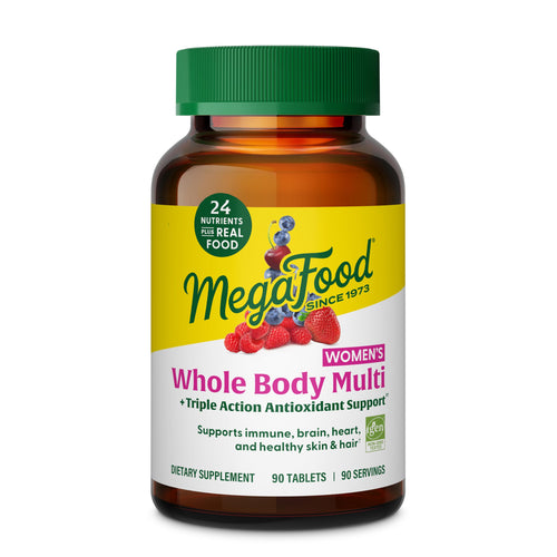 MegaFood Whole Body Methylated Multivitamin for Women, 90 Tablets