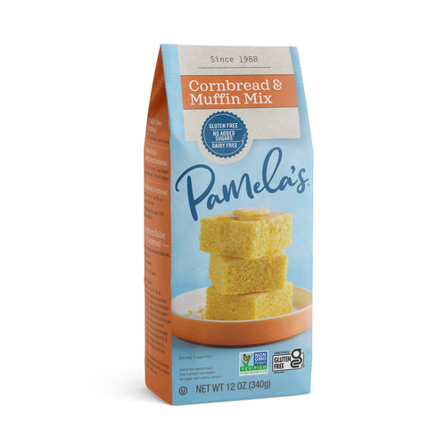 Pamela's Gluten Free Cornbread & Muffin Mix, 12 oz