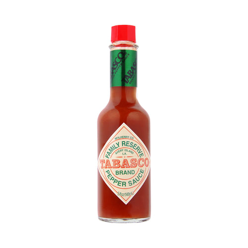 Tabasco Family Reserve Pepper Sauce, Hot, 5 oz Glass Bottle