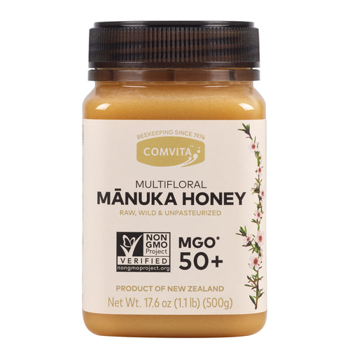 Comvita Manuka Honey MGO 50+ Multifloral Raw Honey, 17.6 oz