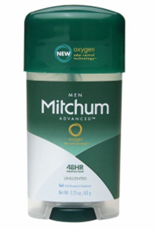 Mitchum Power Gel Unscented Antiperspirant Deodorant, 2.25 oz (Pack of 6)