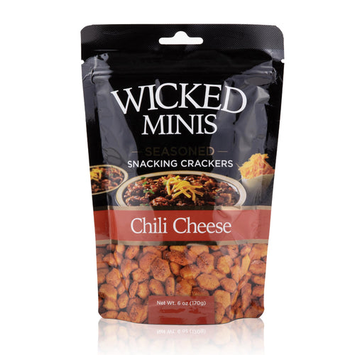 Wicked Minis Soup & Oyster Crackers, Chili Cheese, 6 oz