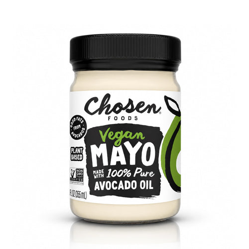Chosen Foods Classic Vegan Avocado Oil-Based Mayonnaise, 12 fl oz