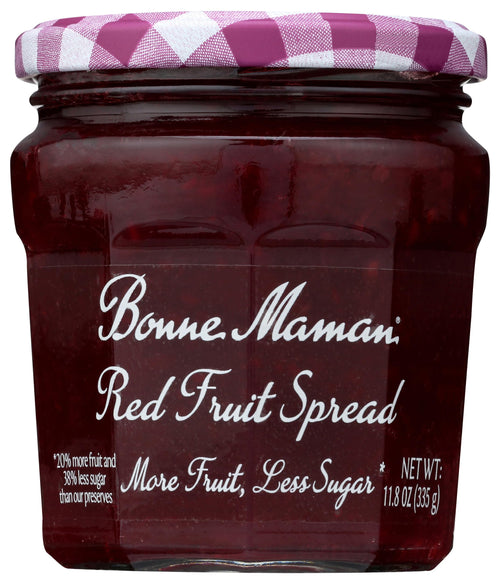 Bonne Maman Red Fruits Fruit Spread, More Fruit Less Sugar, 11.8 oz