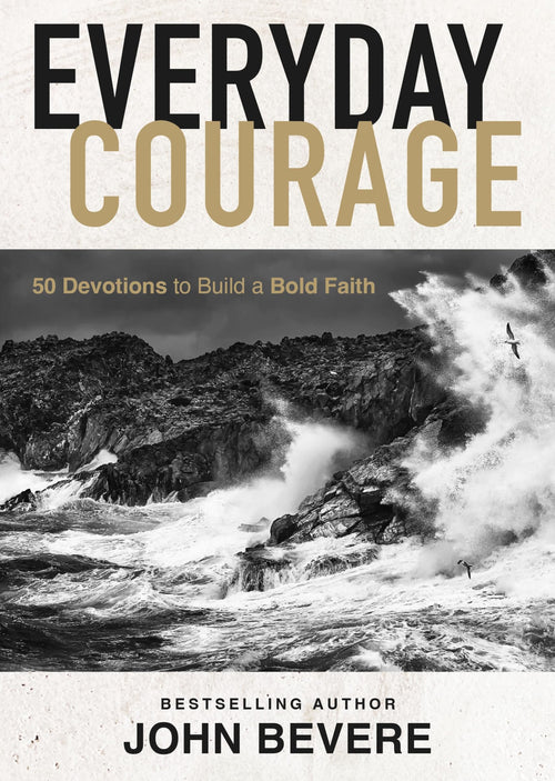 Everyday Courage: 50 Devotions to Build a Bold Faith by John Bevere (Hardcover)