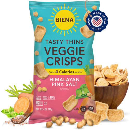 Biena Crisps Tasty Thins Sea Salt, 4 oz