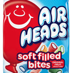Airheads Soft Filled Bites Candy, Assorted Flavors, 6 oz Party Bag