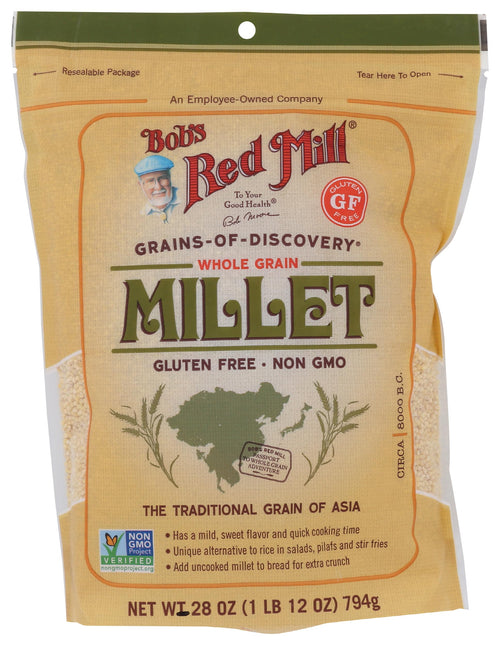 Bob's Red Mill Whole Grain Millet, 28 oz