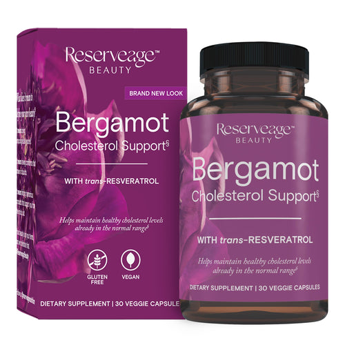 Reserveage Beauty Bergamot Cholesterol Support, 30 Capsules